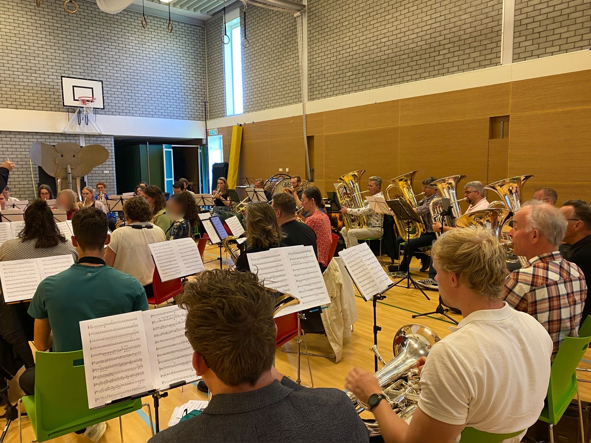 Derde dag proefdirecties in It Toanhus – de nieuwe repetitie locatie